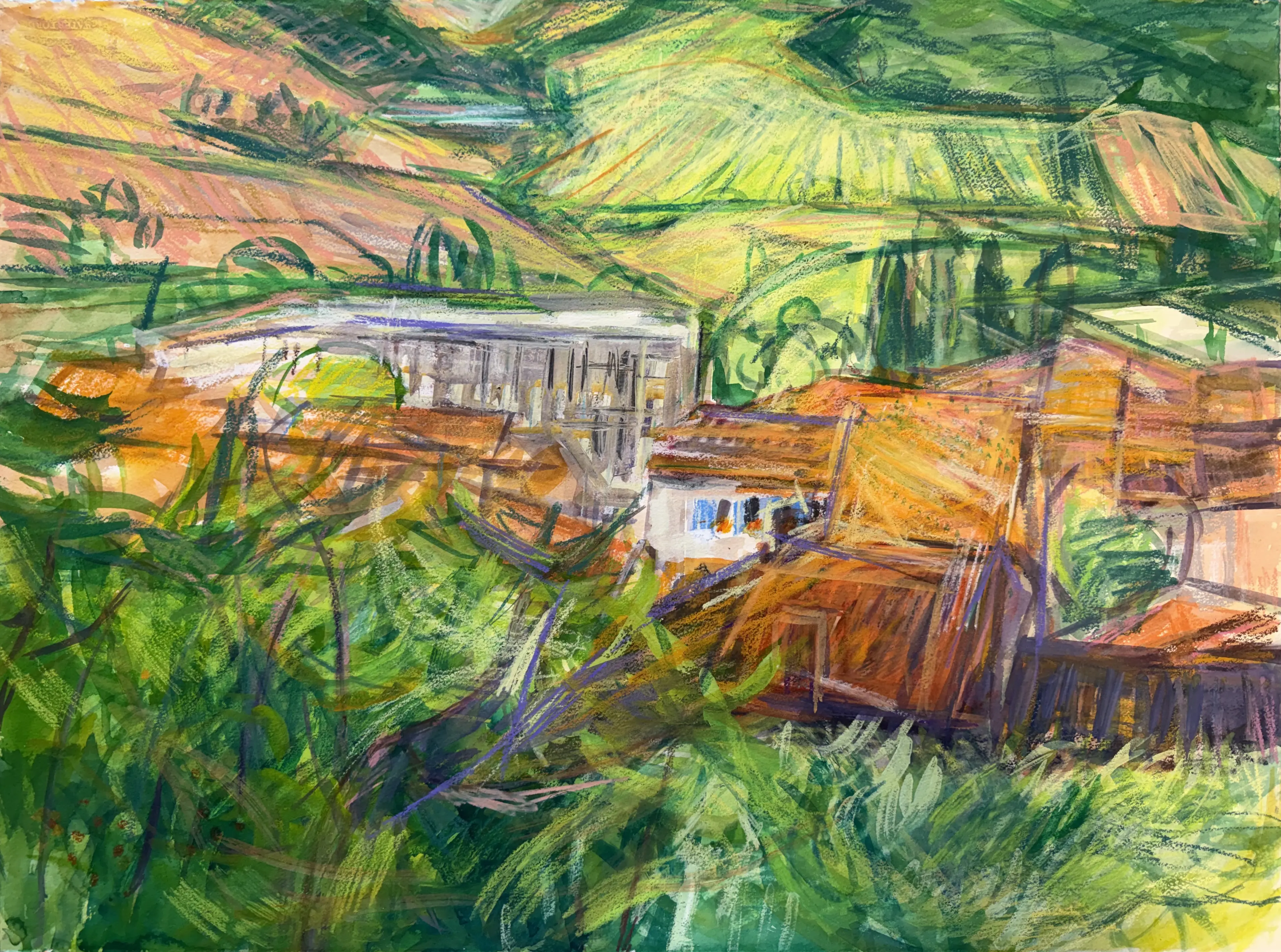 Medieval Suburbs and New School, Lauzerte